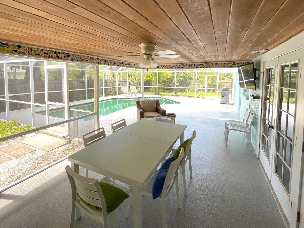 サラソータ Clematis House Near Arlington Park With Heated Poolヴィラ エクステリア 写真